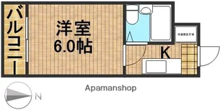 エクセルF.I【3階】の間取り