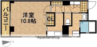 ゆず板屋【5階】の間取り