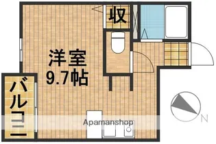 レリブ植松【2階】の間取り