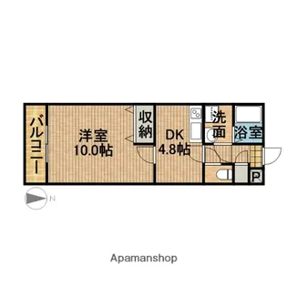 BE−FULLⅡ【1階】の間取り