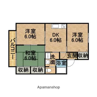 ルポOK【2階】の間取り