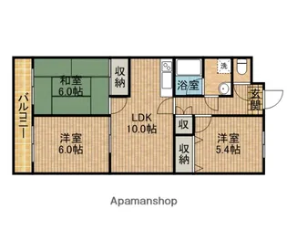 クラウドⅤ【3階】の間取り