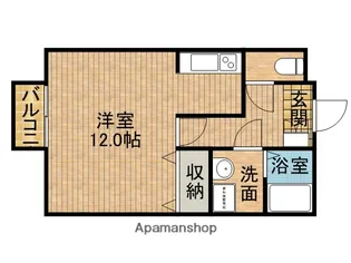 グラン・パラシオ【203号室】の間取り