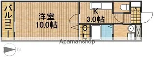 フォレストリバー【3階】の間取り