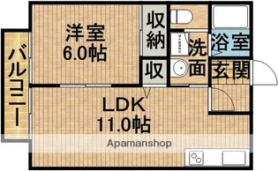 プリマベーラ【1階】の間取り