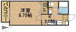 サンローズ【2階】の間取り