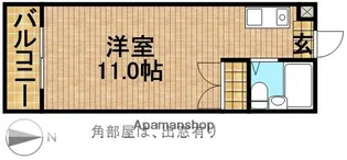 グレイス第7マンション【3階】の間取り