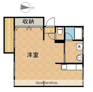 マンション白萩【A5号室】の間取り