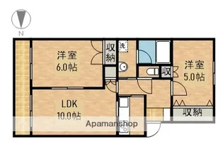 メゾン雅【3階】の間取り