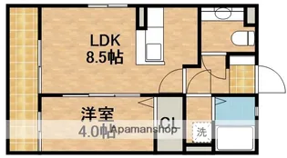 さつき荘【2階】の間取り