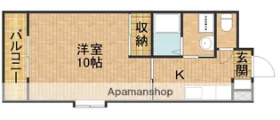 パッサージュ【306号室】の間取り