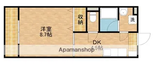 ハピネス初生【301号室】の間取り