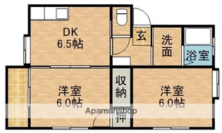 フロイデンⅡ【1階】の間取り