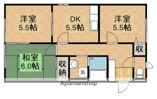 レトア【201号室】の間取り