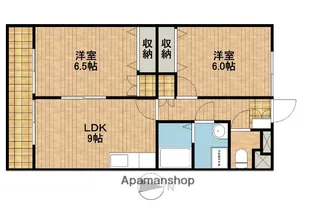 サンライトカーサⅠ【1階】の間取り