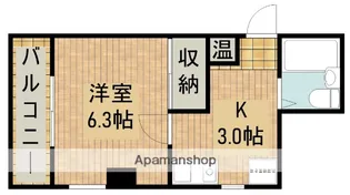 ルミシアⅡ【6階】の間取り