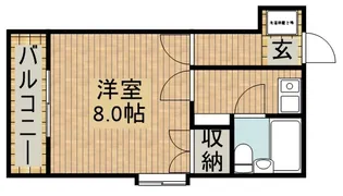 中沢CHG【3階】の間取り