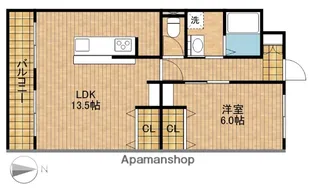 十王マンション【1階】の間取り