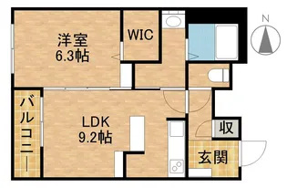 L’ALBA DI PRIMO【3階】の間取り