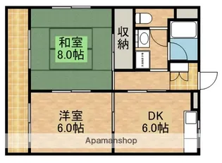 マンションみずほⅢ【2階】の間取り