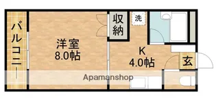 エスプリエール【2階】の間取り
