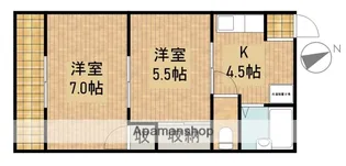 サンヒルス【1階】の間取り