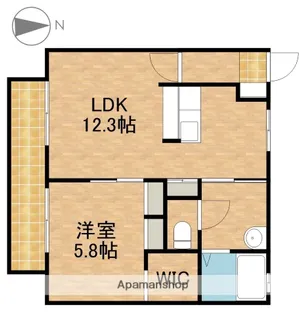 シルフィード【1階】の間取り