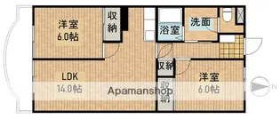 ミレーニア【2階】の間取り