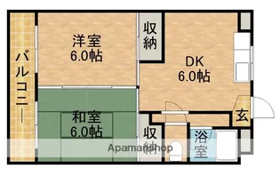 セントラルハイツ【3階】の間取り