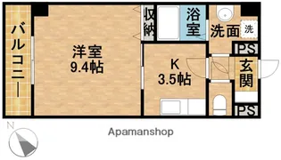 グレイス第8マンション【208号室】の間取り