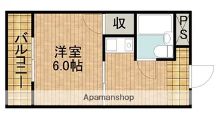 CASA元浜【3階】の間取り