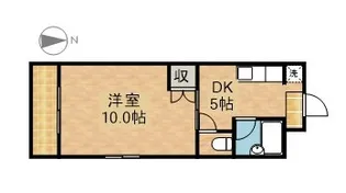 クラストピア【201号室】の間取り