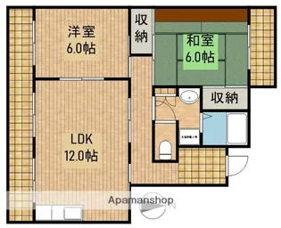 BELLE FORET A【4階】の間取り