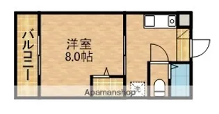 ランカン天竜川【1階】の間取り