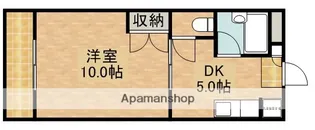 マンションアトラスⅠ【3階】の間取り