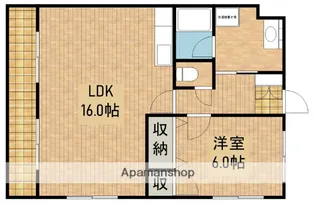 スウィートティファニー【1階】の間取り
