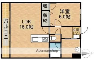 スウィートティファニー【3階】の間取り