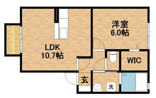 TIERRA COURT【1階】の間取り