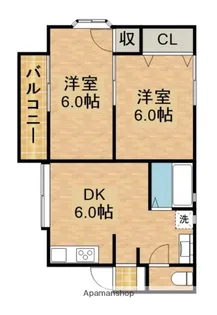 アネシスⅠ【1階】の間取り