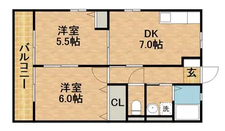 ショコラB【1階】の間取り