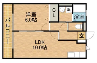 ハイムシュタイン【1階】の間取り