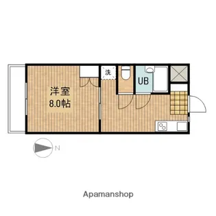 静岡県掛川市南2丁目【マンション】の間取り