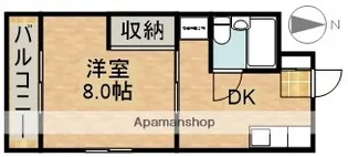 アルタ・ミラ【1階】の間取り