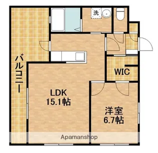 カシオペア【1階】の間取り