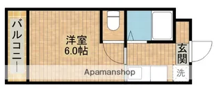 メゾンドール高丘【3D号室】の間取り