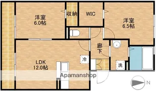 LUXE FORT【2階】の間取り