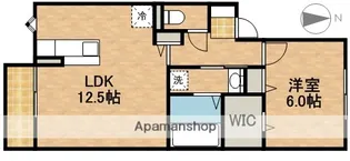 グランドゥールパレス【2階】の間取り