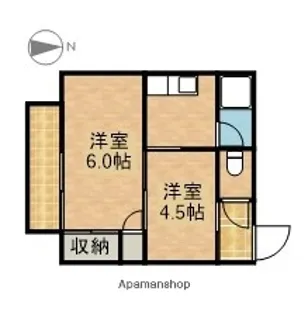 パークヒル【101号室】の間取り