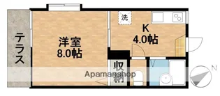 メゾン大浜【1階】の間取り