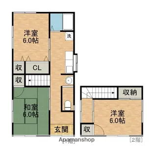 静岡県掛川市緑ケ丘2丁目【一戸建】の間取り